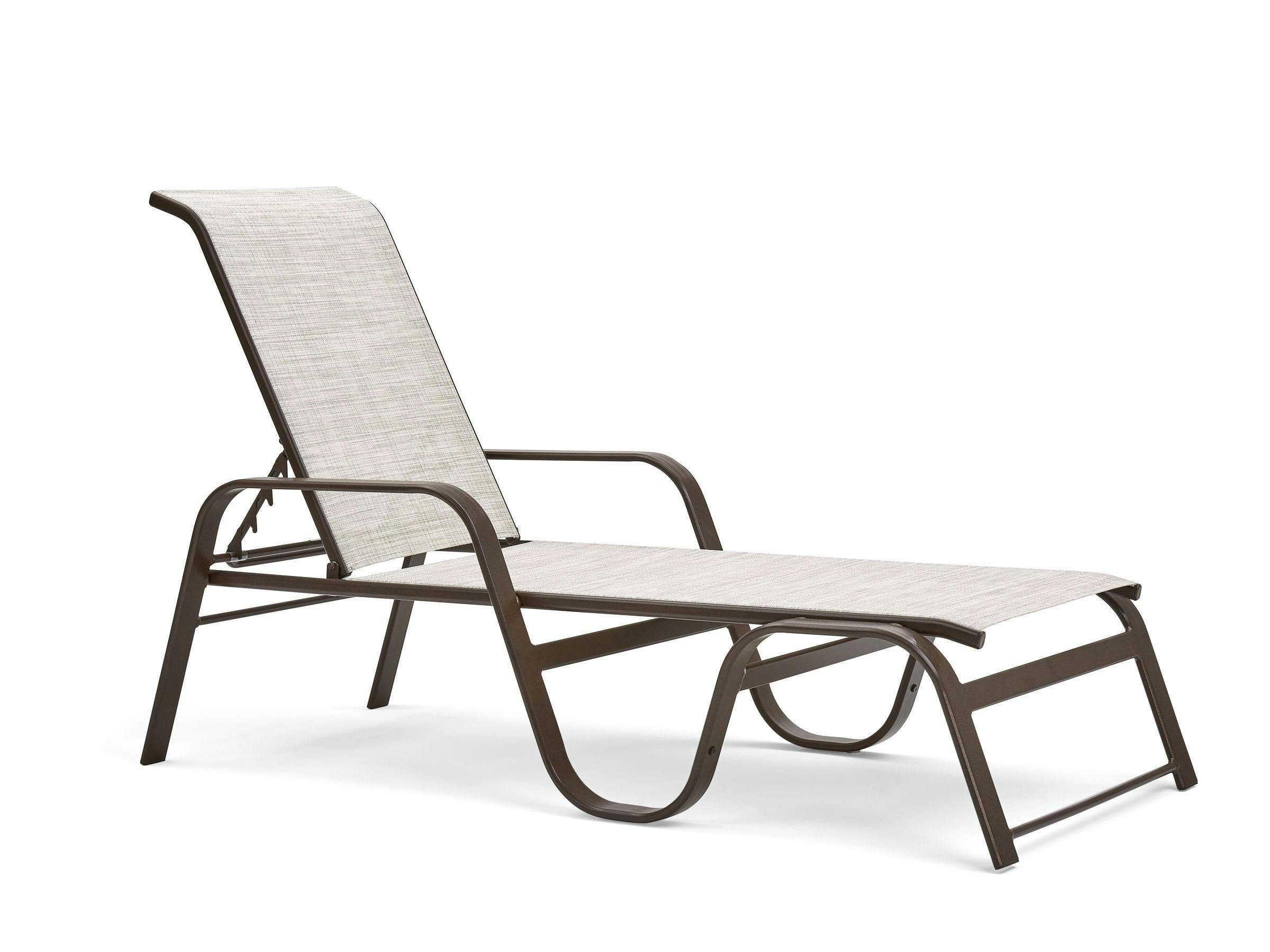 Key West Sling Stacking Adjustable Chaise