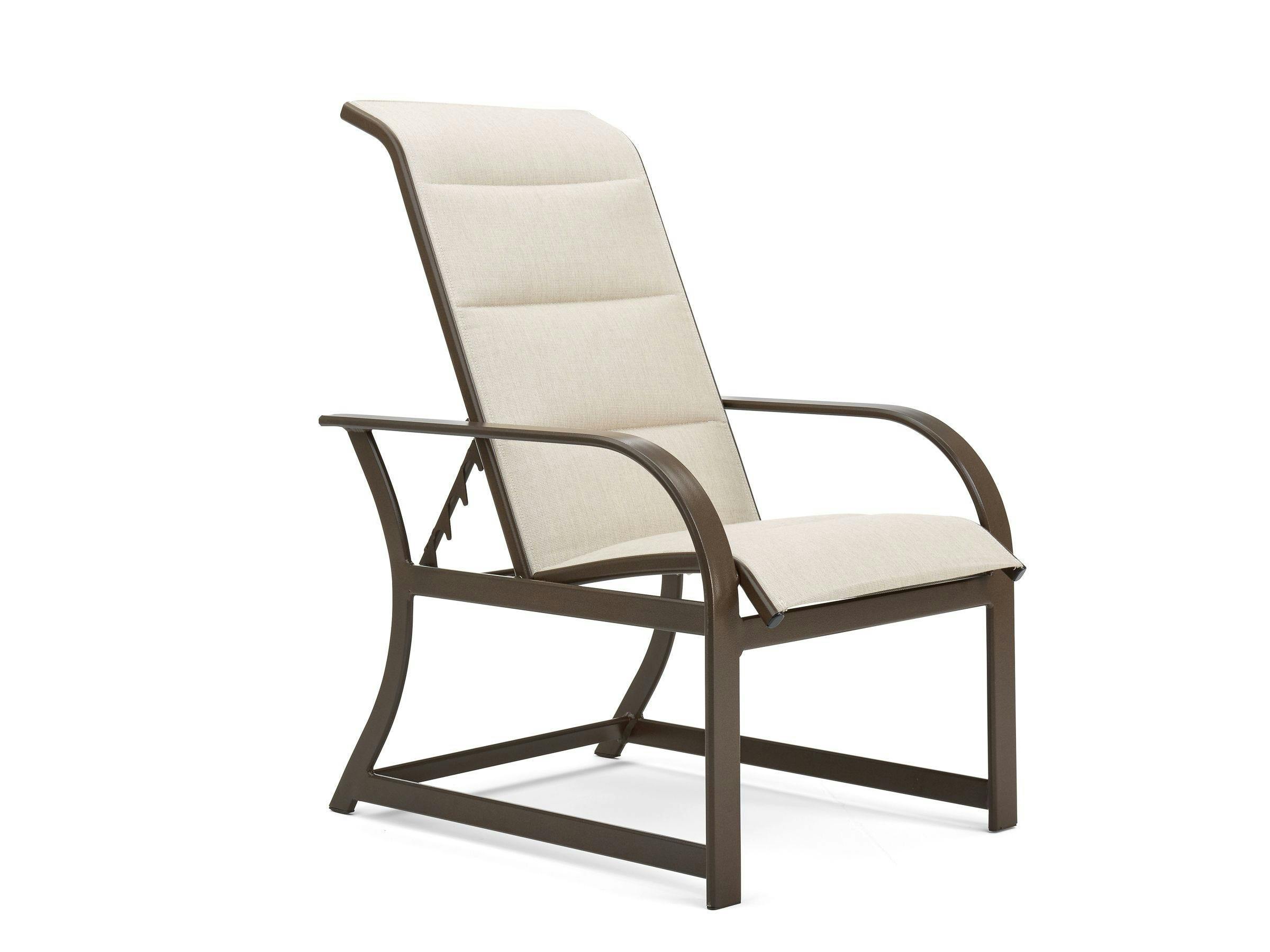Key West Padded Sling Adjustable Lounge Chair